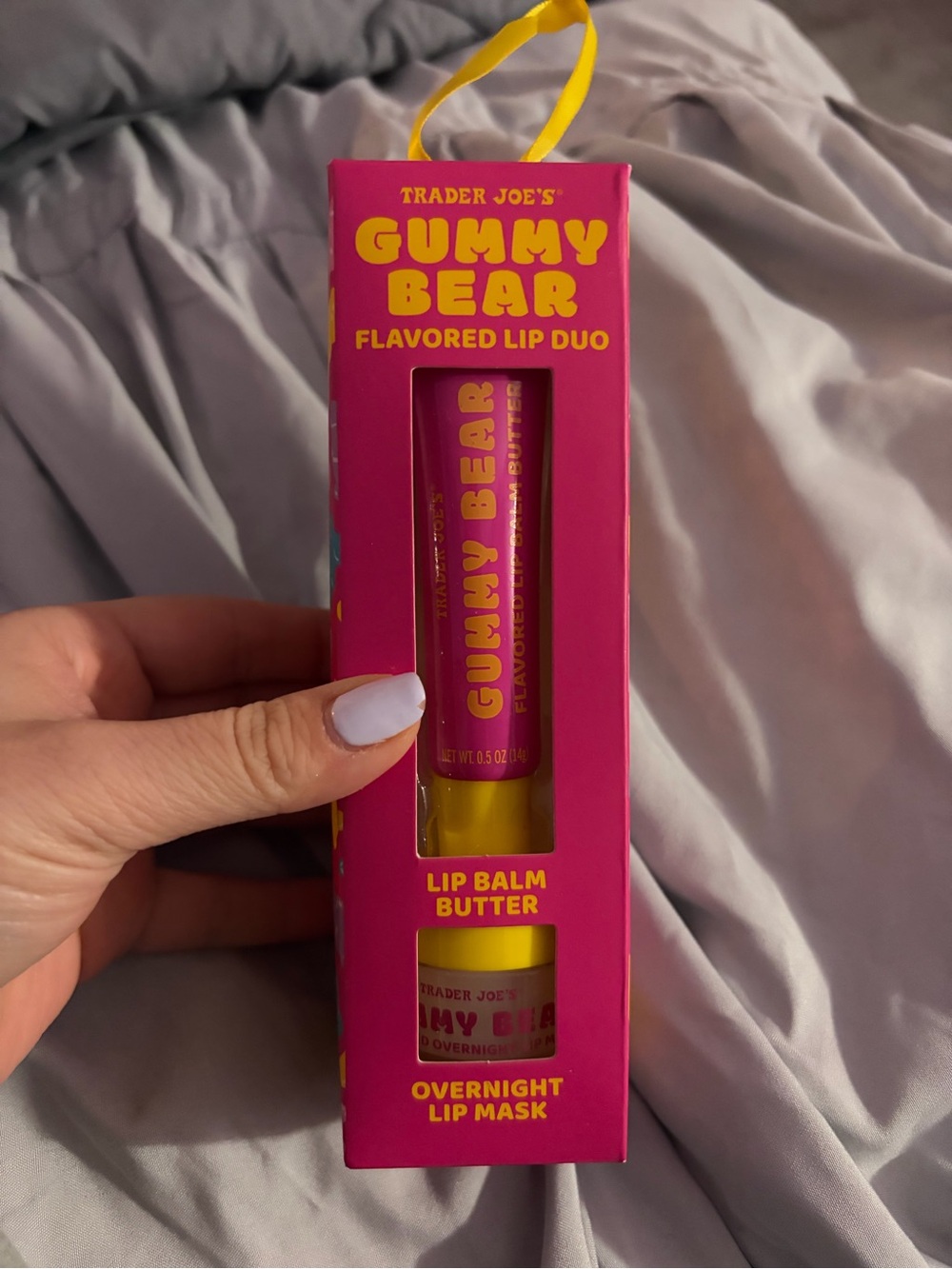 NWT Trader Joe’s Gummy Bear Flavored Lip Duo
